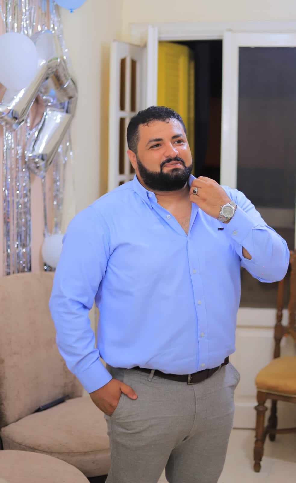 كابتن محمد بكري — مشرف جلسات بمركز بحر الرضا